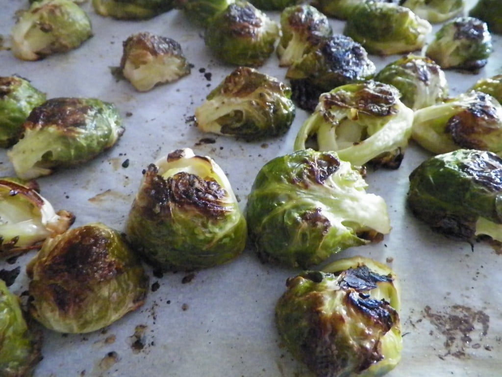Paleo Gluten Free Roasted Brussels Sprouts